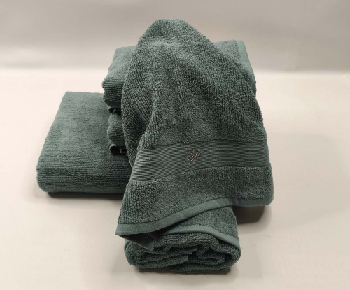 Комплект полотенец Blumarine RISVEGLIO т.бирюзовый 15 pavone Артикул: 94890 LettoPerfetto фото 5