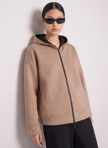 Куртка Max Mara Leisure FINIRE бежево-черная фото 2