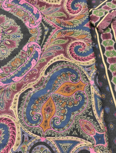 Плед Etro ZAHIR AKC28  X0883 blue синий 140x180 Артикул: 70119 LettoPerfetto фото 3