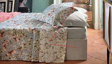Постельное белье Mirabello ARBOR N31 Grigio серое Евро
