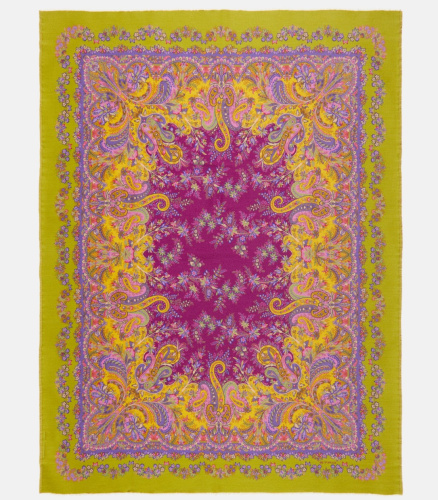 Плед Etro IRIS AK851 X0875 red yellow 140х190 Артикул: 70106 LettoPerfetto фото 2