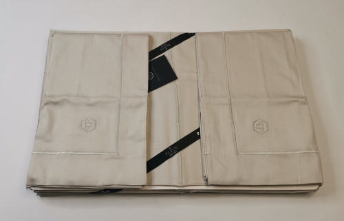 Постельное белье Philipp Plein BASIC HEXAGON M56 sand Евро Артикул: 69506 LettoPerfetto фото 2