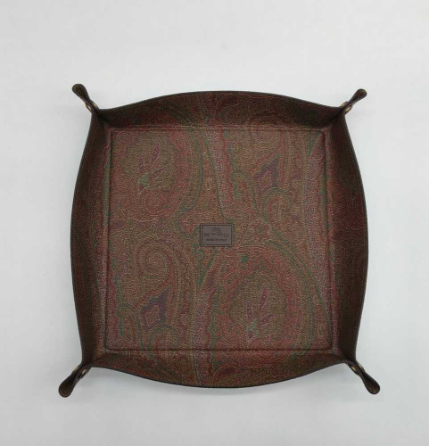 Поднос Etro ARNICA SQUARE TRAY AX155 S9860 uni 25x25 Артикул: 70175 LettoPerfetto фото 2