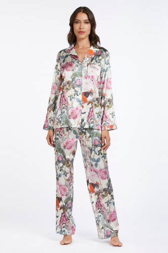 Пижама Vivis OLIVIA (цвет 01339 floral print) кремовая фото 2