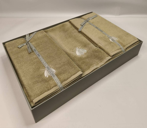 Комплект полотенец Mastro Raphael ESSENTIAL API 4A cachi Пять штук Артикул: 76594 LettoPerfetto фото 4