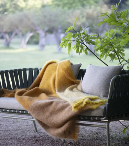 Плед Brun De Vian-Tiran MOHAIR ESSENTIEL ROCHES 140х180 Артикул: 87429 LettoPerfetto