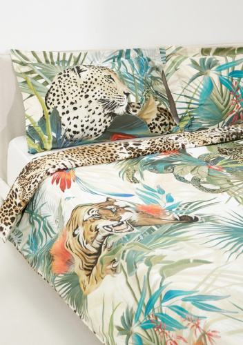 Постельное белье Roberto Cavalli JUNGLE 001 Green Евро Артикул: 88303 LettoPerfetto фото 6