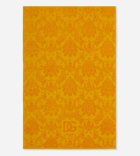 Комплект полотенец Dolce & Gabbana DG LOGO yellow желтый Пять штук Артикул: 77203 LettoPerfetto фото 4