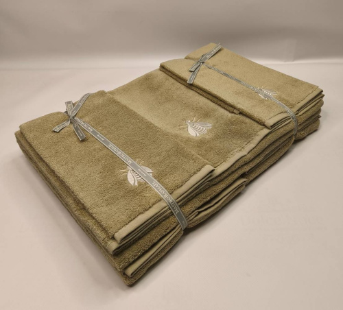 Комплект полотенец Mastro Raphael ESSENTIAL API 4A cachi Пять штук Артикул: 76594 LettoPerfetto фото 2