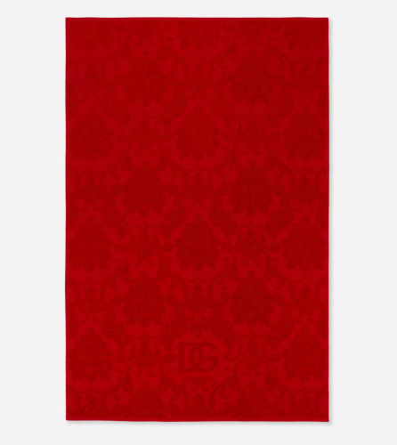 Комплект полотенец Dolce & Gabbana DG LOGO red красный Пять штук Артикул: 77204 LettoPerfetto фото 4