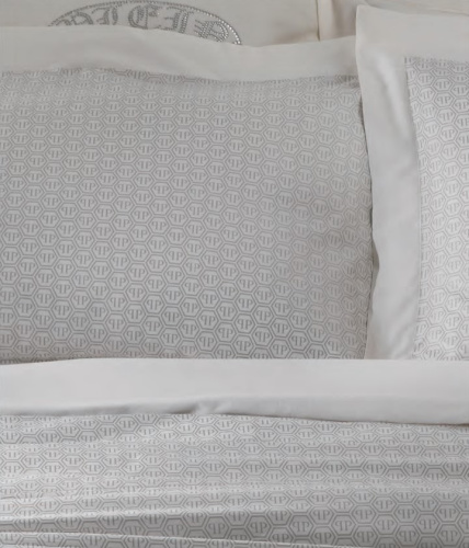 Постельное белье Philipp Plein HEXAGON L01 ivory Евро-Макси Артикул: 69510 LettoPerfetto фото 2