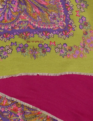 Плед Etro IRIS AK851 X0875 red yellow 140х190 Артикул: 70106 LettoPerfetto фото 7