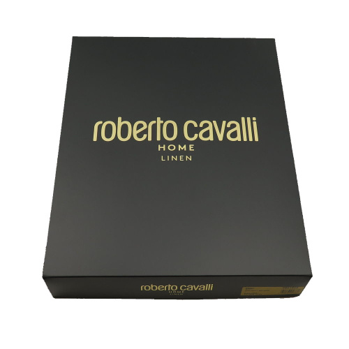 Комплект махровых полотенец Roberto Cavalli JAGUAR 964 Nero черный Две штуки Артикул: 88177 LettoPerfetto фото 4
