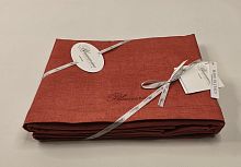 Скатерть Blumarine SORGENTE 170х280 цвет коралловый lobster