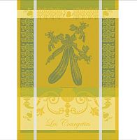Полотенце Garnier-Thiebaut LES COURGETTES JONQUILLE 56х77