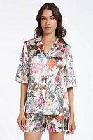 Пижама с шортами Vivis OPHELIA (цвет 01339 floral print) кремовая