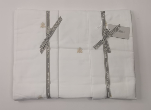 Постельное белье Mastro Raphael API 21 ivory молочное Евро Артикул: 76605 LettoPerfetto фото 3
