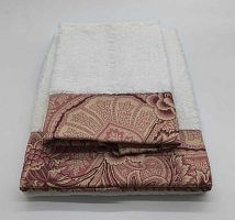 Комплект полотенец Etro BLOOM AV818 X0870 red красный 60х100+40х60