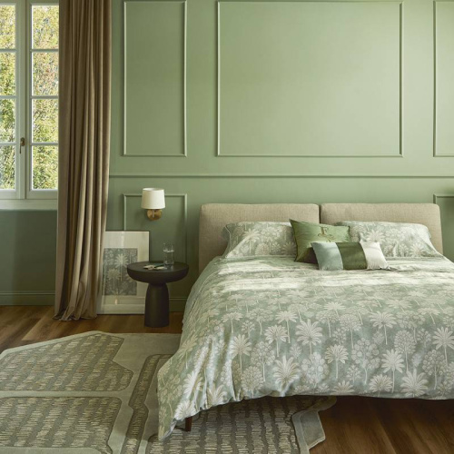Постельное белье Fazzini OASI 3 Verde зеленое Евро Артикул: 85611 LettoPerfetto