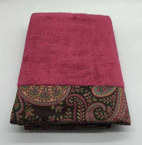 Полотенце Etro GIANO AV799 X0865 red красное 100х150 Артикул: 70155 LettoPerfetto