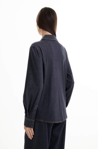 Костюм Max Mara MM RAFIA VAMPATA синий фото 5