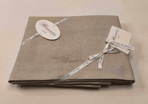 Скатерть Blumarine SORGENTE 170х280 цвет бежевый ecru Артикул: 94847 LettoPerfetto