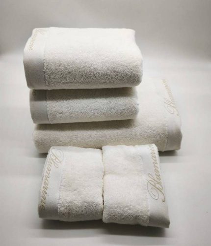 Набор полотенец Blumarine SPA молочный 05 ivory Артикул: 94864 LettoPerfetto