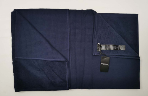 Полотенце Emporio Armani MARE navy blue темно синее 100x170 Артикул: 70227 LettoPerfetto фото 4