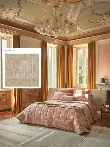 Постельное белье Fazzini OASI 4 Cammello бежевое Евро Артикул: 85612 LettoPerfetto
