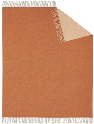 Плед Biederlack DARK VELVET (784452) henna-sand 130х170 Артикул: 79253 LettoPerfetto фото 2