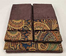 Комплект полотенец Etro GIANO AV799 X0883 brown коричневый Пять штук