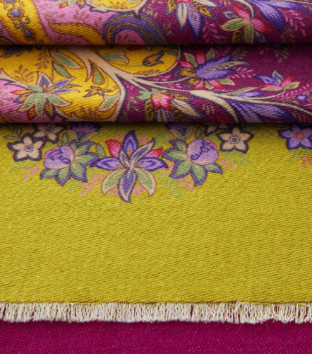 Плед Etro IRIS AK851 X0875 red yellow 140х190 Артикул: 70106 LettoPerfetto фото 3