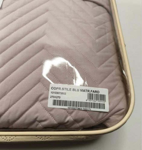 Покрывало Blumarine STILE BLU 270х270 розовое 02 fard pink Артикул: 93746 LettoPerfetto фото 4