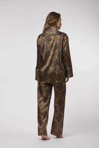 Пижама Vivis WYNTER (цвет 01362 animalier) бежевая фото 4