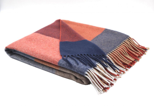 Плед Biederlack NATURALS&PLAIDS (819147) pleasant ruby 130х170 Артикул: 79261 LettoPerfetto фото 3
