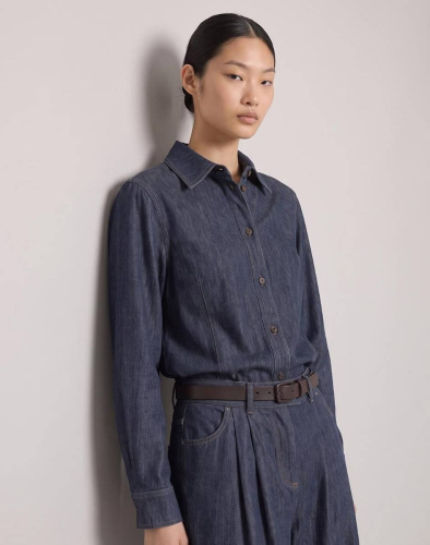 Костюм Max Mara MM RAFIA VAMPATA синий фото 4