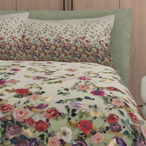 Постельное белье Fazzini NETTARE 2 verde зеленое Евро Артикул: 85595 LettoPerfetto фото 3
