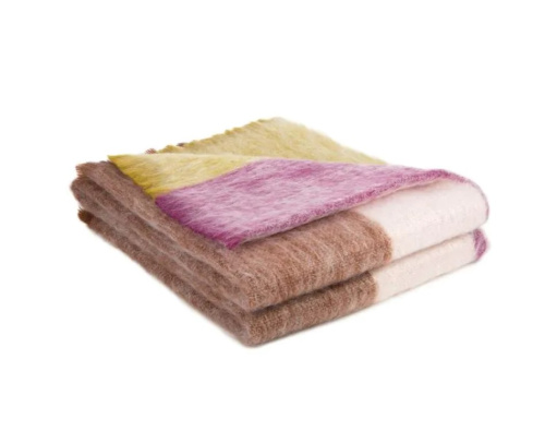 Плед Brun De Vian-Tiran MOHAIR PAYSAGE COLLINE 140х180 Артикул: 87431 LettoPerfetto