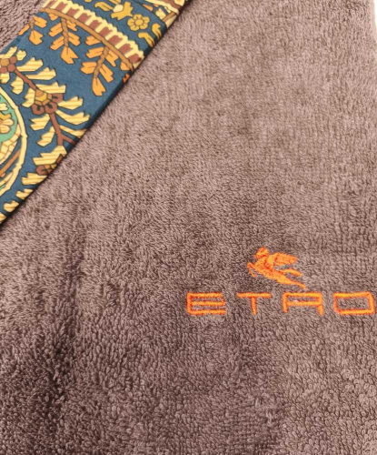 Халат с капюшоном Etro GIАNO AV799 X0883 brown коричневый фото 3