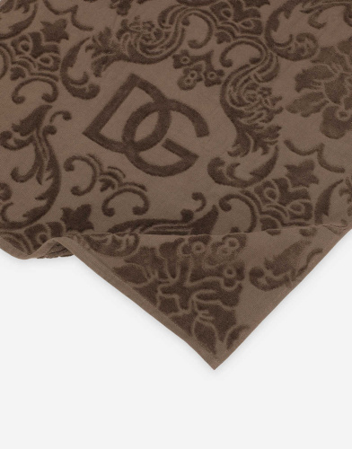 Комплект полотенец Dolce & Gabbana DG LOGO brown коричневый Пять штук Артикул: 77205 LettoPerfetto фото 5