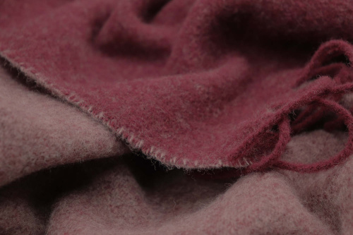 Плед Biederlack DARK VELVET (809551) bordeaux-parfait 130х170 Артикул: 79258 LettoPerfetto фото 3