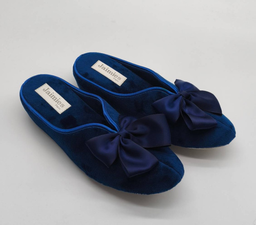 Тапочки Jaimies NATHALIE mule classic синие, размер L (40-41) фото 5