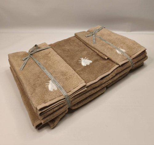 Комплект полотенец Mastro Raphael ESSENTIAL API 3В beige chiaro Пять штук Артикул: 76599 LettoPerfetto фото 2