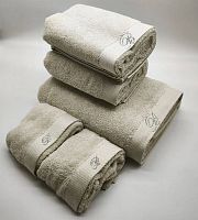 Набор полотенец Blumarine BENESSERE бежевый 37 beige Пять штук