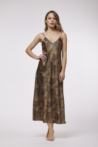 Сорочка Vivis WILLOW (цвет 01362 animalier) бежевая фото 2