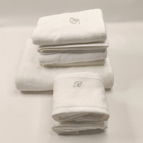 Комплект полотенец Blumarine RISVEGLIO белый 04 white Артикул: 94893 LettoPerfetto фото 3