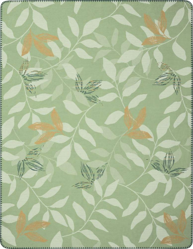 Плед Biederlack Evergreen (816269) greenery  150х200 Артикул: 79274 LettoPerfetto
