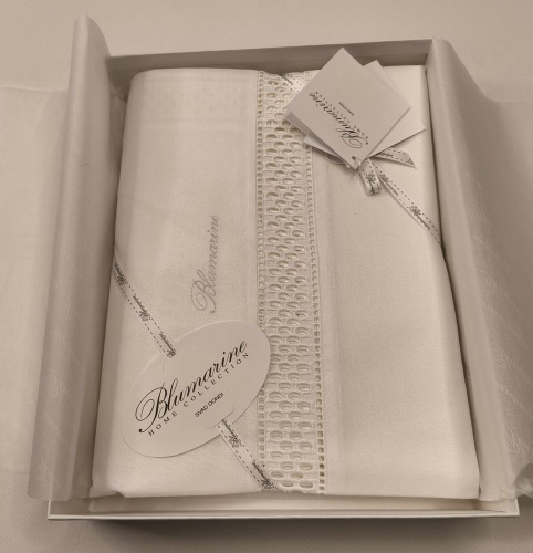 Скатерть Blumarine PORCELLANA 180х300 цвет белый white Артикул: 94846 LettoPerfetto фото 5