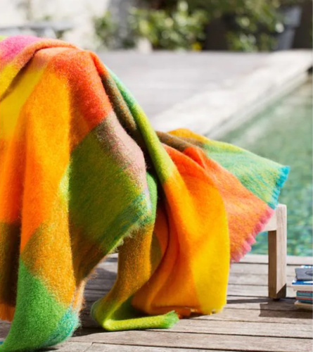 Плед Brun De Vian-Tiran MOHAIR ARLEQUIN 140х180 Артикул: 87437 LettoPerfetto фото 2