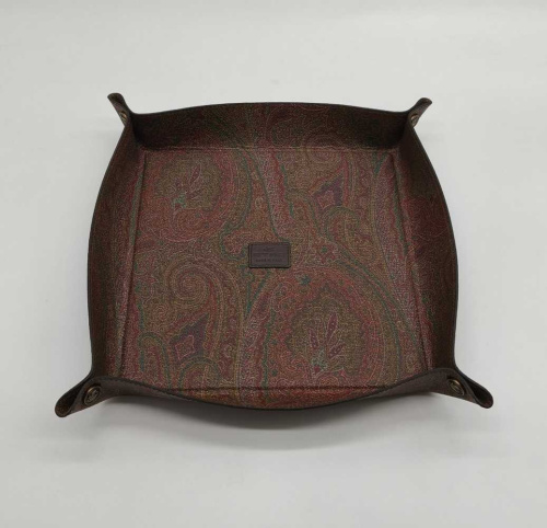 Поднос Etro ARNICA SQUARE TRAY AX155 S9860 uni 25x25 Артикул: 70175 LettoPerfetto фото 4